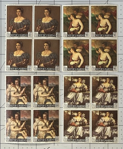 San marino 1966 - mnh, blocchi