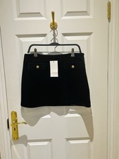 Gonna Zara in velluto nero