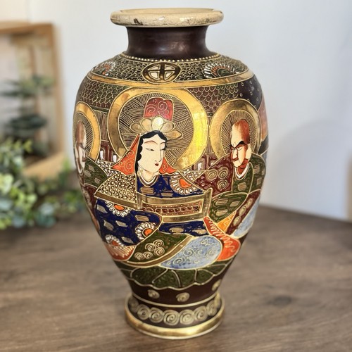 Vaso vintage stile satsuma - vaso,