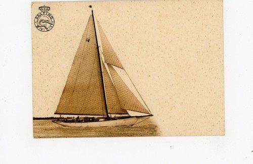 Cartolina regio yacht - cartolina,