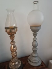 N 02 LUMI DA TAVOLO D' EPOCA  DA RESTAURARE LE PARTI ELETTRICHE 