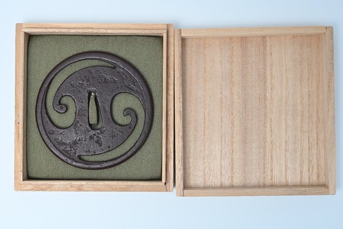 Tsuba ferro antico giapponese