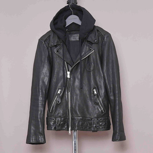 All saints giacca pelle uomo - all,