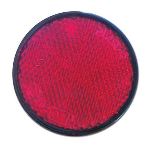 Catarifrangente tondo rosso - tondo,