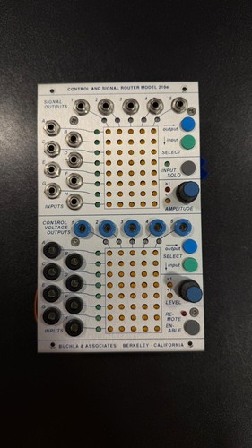 Buchla 210e control - 210e, and