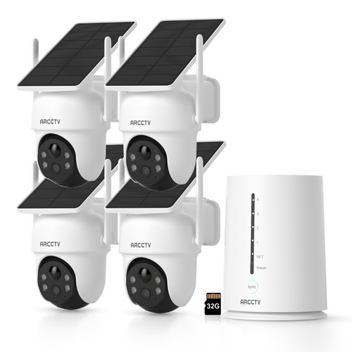 Arcctv 4mp batteria - arcctv, wi-fi