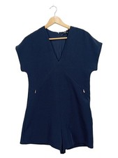 Zara Tuta Intera Donna Blu