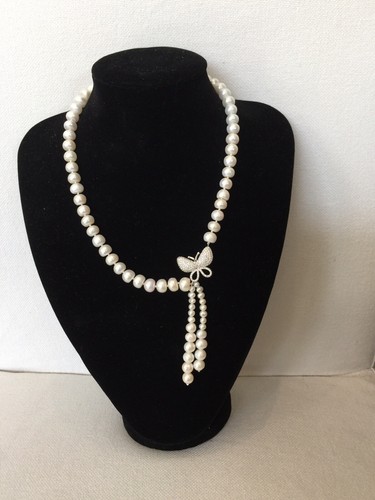 Collana perle fiume con - collana,