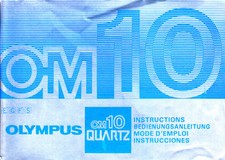 Olympus OM10 Quartz Manuale di