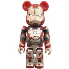 MEDICOM GIOCATTOLO Edizione Limitata MARVEL IRON MAN Mark 42 100% Orso dal Giappone