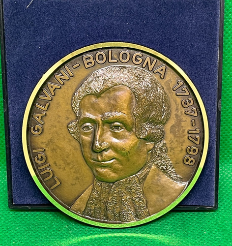 Medaglia luigi galvani - luigi, bologna