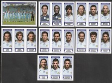LOT OF 7 PANINI FOOTBALLERS