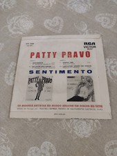 PATTY PRAVO SENTIMENTO RARISSIMO 45 GIRI EP PORTOGALLO RCA MOLTO BUONO VG+