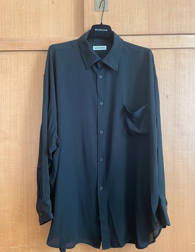 Camicia balenciage pura seta - camicia,