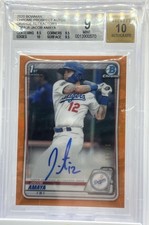 Jacob Amaya 2020 Bowman Cromo