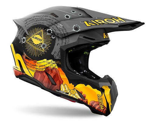 Casco moto cross airoh twist - casco, 3