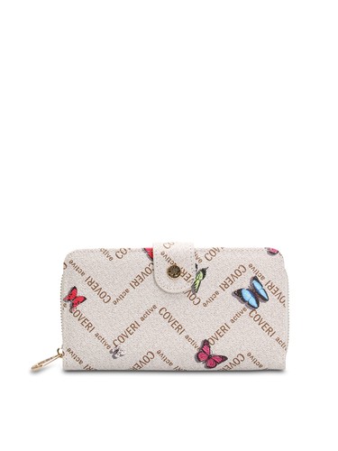 Portafoglio donna zip farfalle - portafoglio,