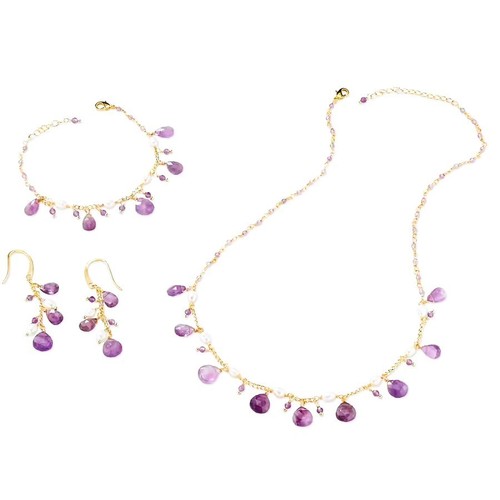 Set donna orecchini collana - donna,