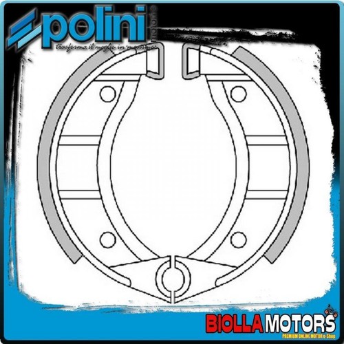 176 0151 ceppi freno polini - 176.0151,