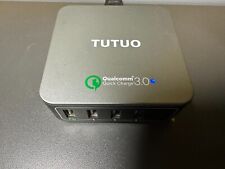 TUTUO Caricabatterie USB C + Quick Charge 3.0 Caricatore Veloce 40W 5 Porte