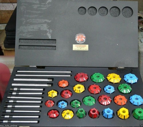 Valve seat cutter set - seat,