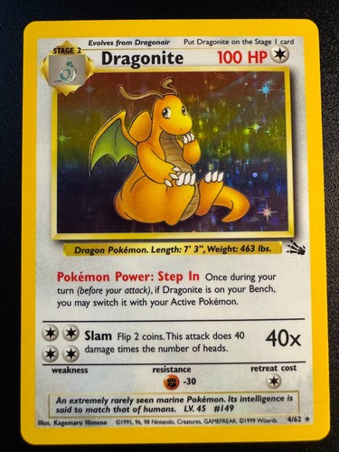 Dragonite fossil holo - -,