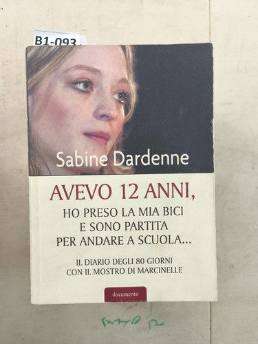Avevo anni preso la - preso,