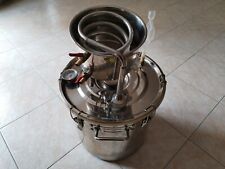 Alambicco per fare la Grappa e Olii Essenziali, da 30 Litri con Termometro