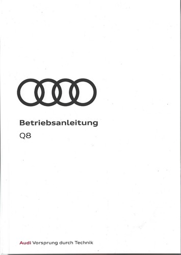 Audi sq8 manuale - sq8, uso