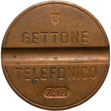 Gettone Telefonico 7410