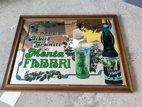 Specchio pubblicitario vintage - specchio,