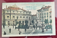Cartolina milano piazza della - cartolina,