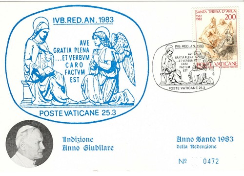 Vaticano 1983 papa giovanni - papa,