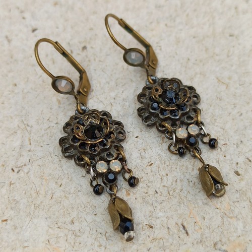 Orecchini michal negrin neri - orecchini,