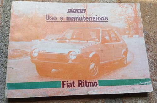 Libretto uso manutenzione - uso,