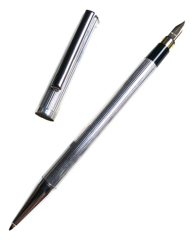 Penna stilografica - +,