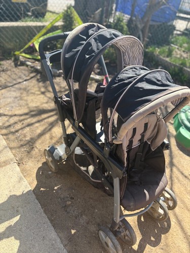 Graco two seat stroller - two,