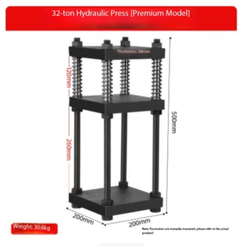Pressa idraulica manuale - , per