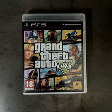 Grand Theft Auto V GTA 5 PS3 Playstation 3 PAL completo di manuale e mappa