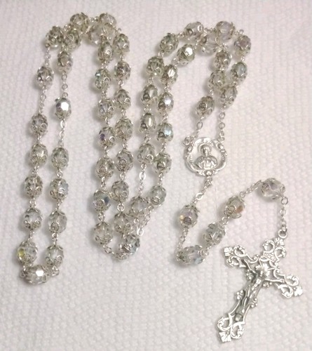 Rosario vintage malco argento - malco,