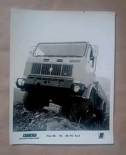 FIAT IVECO 65 75 90 PC 4X4 TRUCK FOTOGRAFIA UFFICIALE 24x19