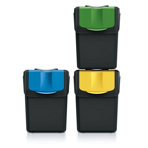 Set bidoni cestini - set, 3