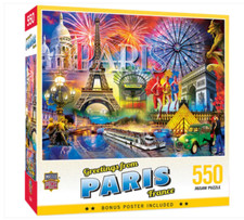 Greetings from paris puzzle - paris,
