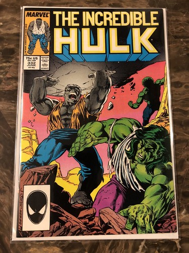 Incredible hulk 332 - incredible, marvel