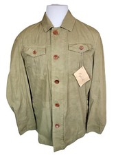 Giacca uomo Capalbrio verde oliva con bottoni 4 tasche taglia - GRANDE