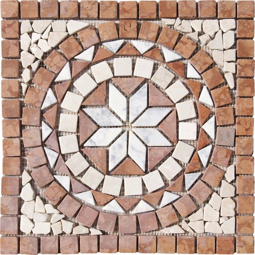 Rosoni 33x33 rosone mosaico - rosoni,