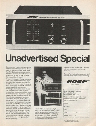 Amplificatore rick stalnecker - amplificatore,