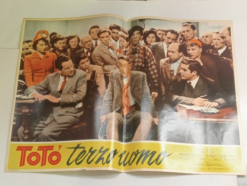 Fotobusta cinema toto - cinema, toto'