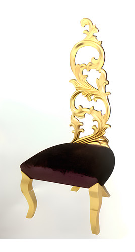 Poltrona trono imbottitura - trono,