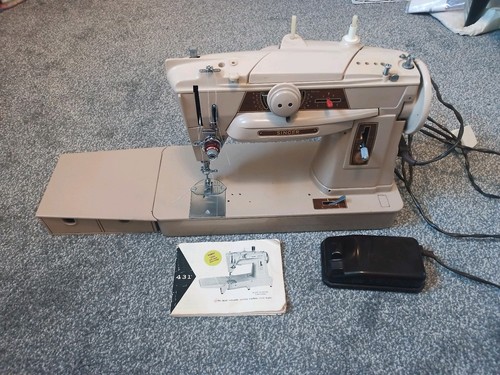 1950s singer 401g sewing - singer,